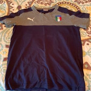 Kids puma Italia T-shirt youth med